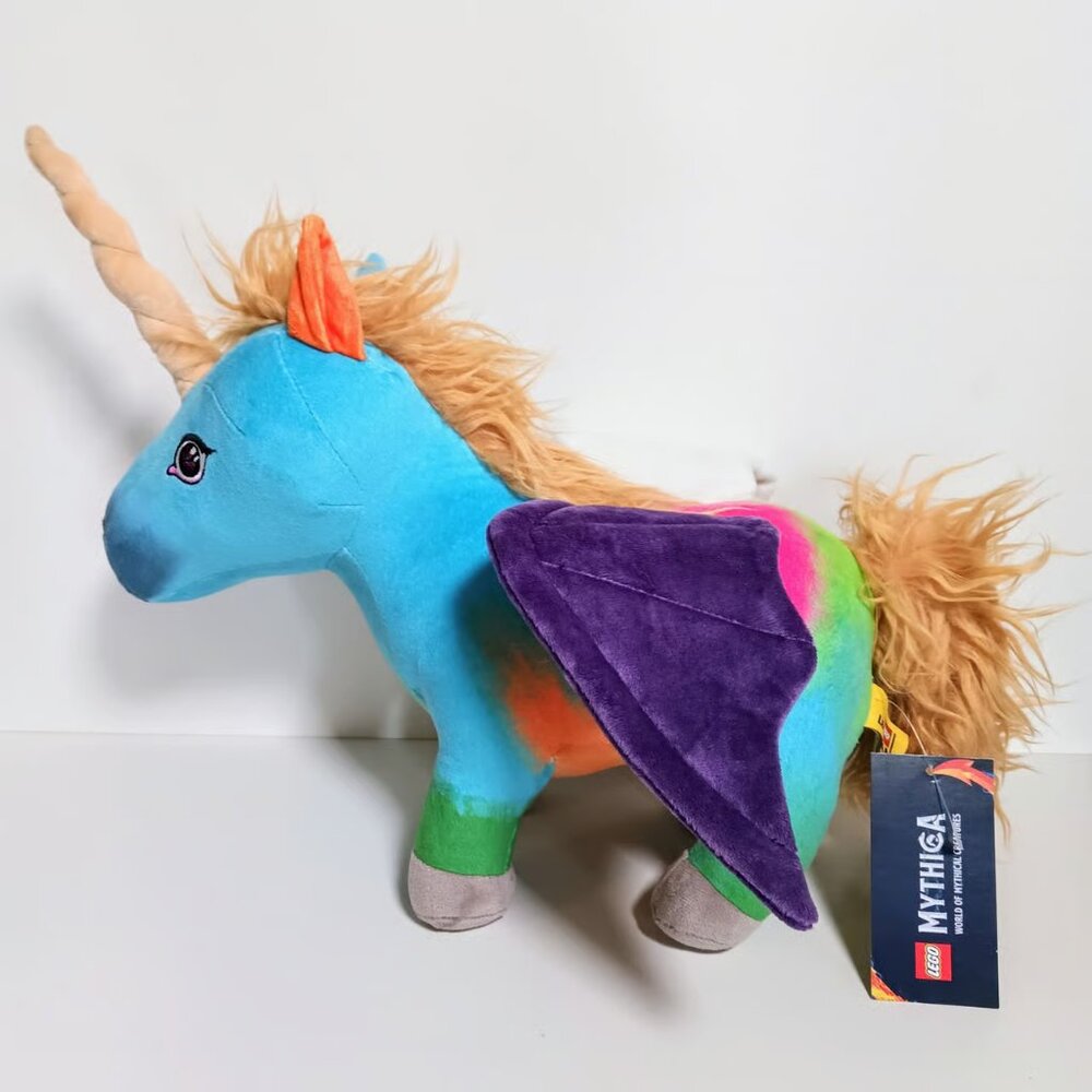 Legoland California Windsor Bits And Bobs Unicorn Pegasus Mythical Soft Plush Pu